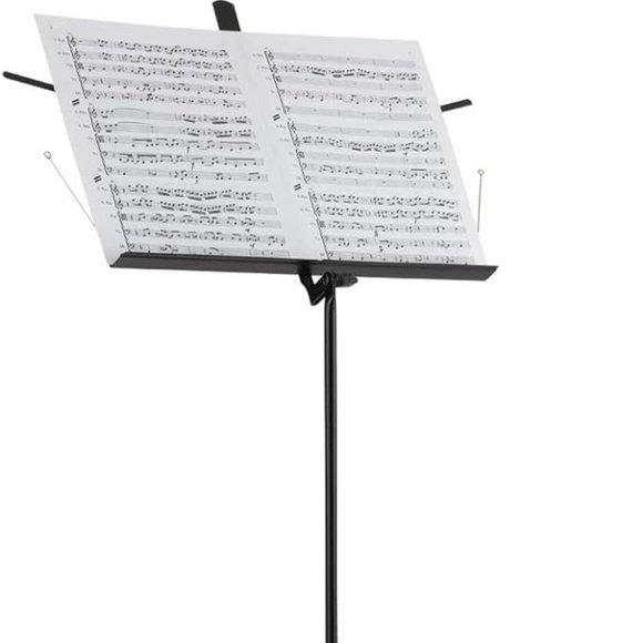 On Stage Stands Compact Sheet Music Telescoping Stand - Picture 2 of 11